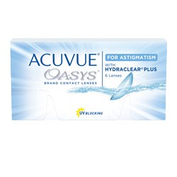 Acuvue Oasys for astigmatism - 6 pack