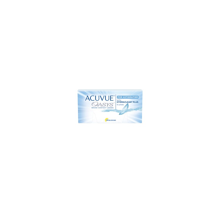 Acuvue Oasys for astigmatism - 6 pack