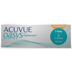Acuvue Oasys pour astigmatisme 1 Jour - boîte de 30