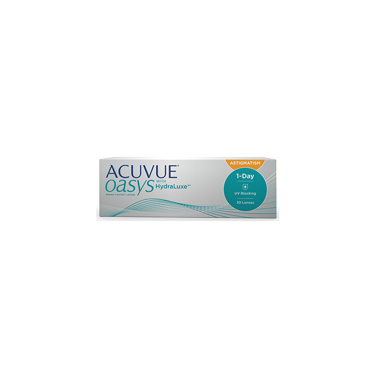 Acuvue Oasys pour astigmatisme 1 Jour - boîte de 30