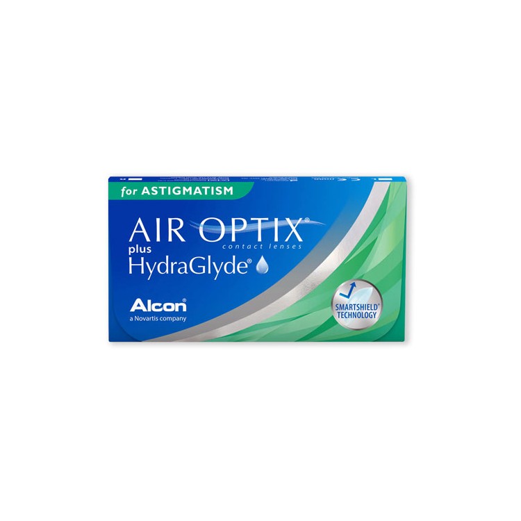 Air Optix Plus HydraGlyde pour astigmatisme - boîte de 6