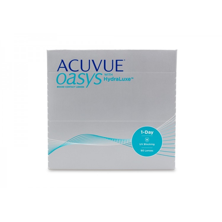 Acuvue Oasys  Hydraluxe 1 Jour - boîte de 90