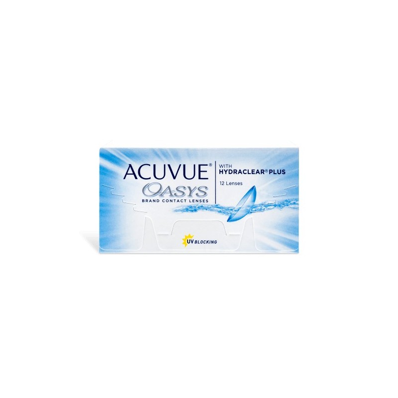 ACUVUE® OASYS® with HYDRACLEAR® PLUS 12pk